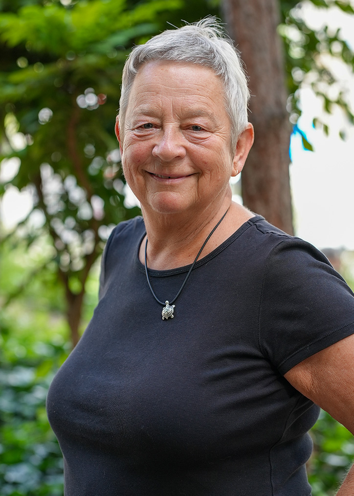 Portrait von Andrea Nussbaumer, Bezirksrätin der Grünen Mariahilf